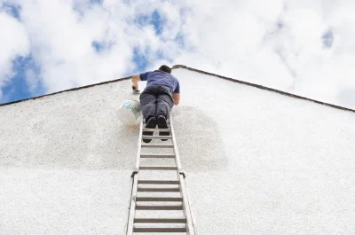 Peinture extérieure à la Bourboule — façades et ravalement